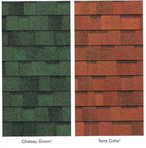 Owens Corning Duration Color Chart